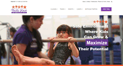 Desktop Screenshot of pacificwestgymnastics.com